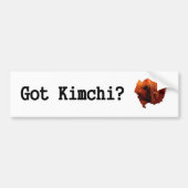 Got Kimchi? Autoaufkleber (Vorne)