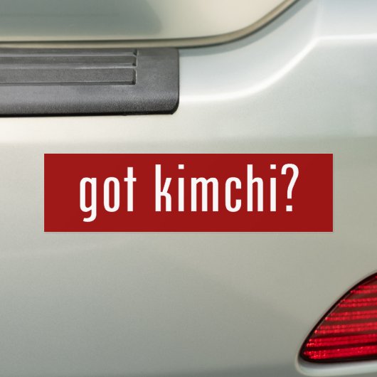 got kimchi? autoaufkleber (Auf Auto)