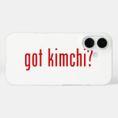 got Kimchi? Case-Mate iPhone Hülle (Rückseite (Horizontal))