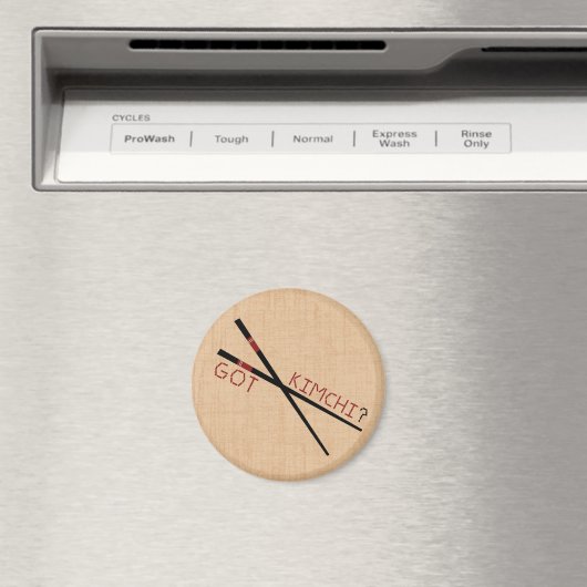 Got Kimchi? Chopsticks Magnet (In Situ (Geschirrspüler))