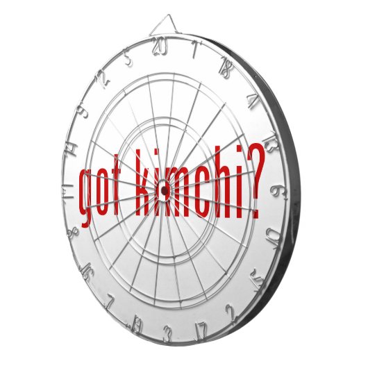 got Kimchi? Dartscheibe (Vorderseite rechts)
