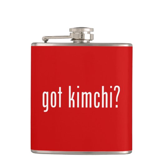 got Kimchi? Flachmann (Vorderseite)
