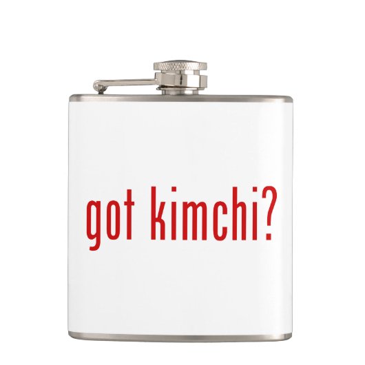 got Kimchi? Flachmann (Vorderseite)