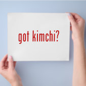 got Kimchi? Flyer (Hand)