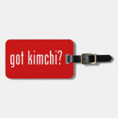 got Kimchi? Gepäckanhänger (Vorderseite horizontal)