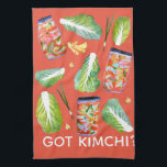 GOT Kimchi? Geruchliche Zutaten Wasserfarbspass Geschirrtuch<br><div class="desc">Dekorieren Sie Ihre Küche mit diesem lustigen Kimchi Geschirrtuch. Ein tolles Ferien-, Haus- oder Hochzeitsgeschenk! Sie können ihn anpassen und auch Text hinzufügen. Karo in meinem Shop für viel mehr Farben und Muster!</div>