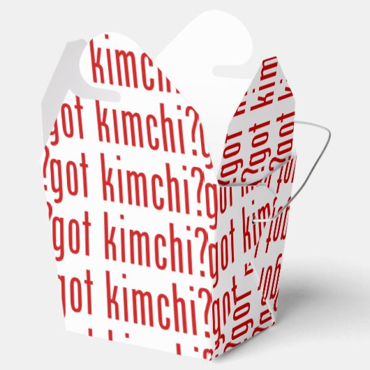 got Kimchi? Geschenkschachtel (Geöffnet)