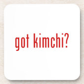 got Kimchi? Getränkeuntersetzer (Vorderseite)