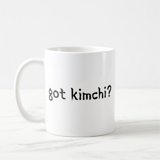 got kimchi? kaffeetasse (Links)