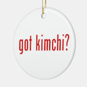 got kimchi? keramik ornament (Links)