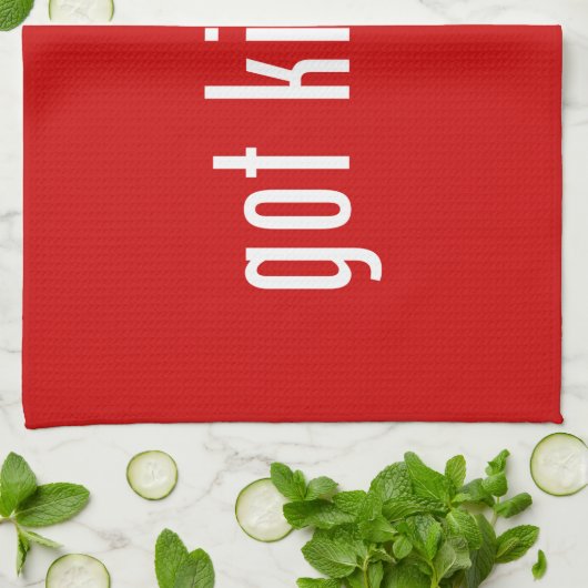 got Kimchi? Küchentuch (Gefaltet)