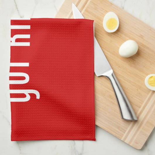 got Kimchi? Küchentuch (Viertel Falte)
