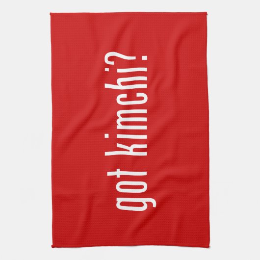 got Kimchi? Küchentuch (Vertikal)