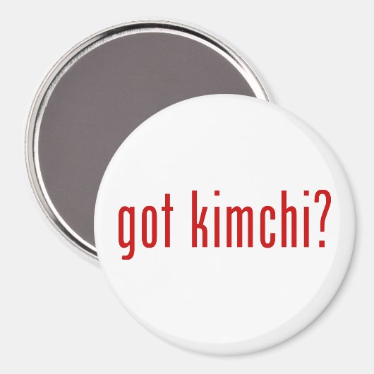 got Kimchi? Magnet (Vorderseite/Rückseite)