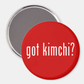 got Kimchi? Magnet (Vorderseite/Rückseite)