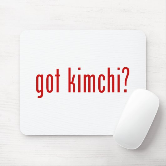 got Kimchi? Mousepad (Mit Mouse)
