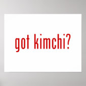 got Kimchi? Poster (Vorne)