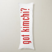 got Kimchi? Seitenschläferkissen (Vorderseite Vertikal)