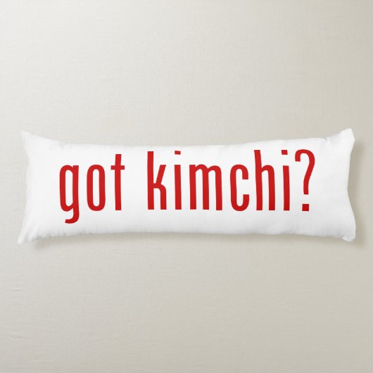 got Kimchi? Seitenschläferkissen (Vorderseite)