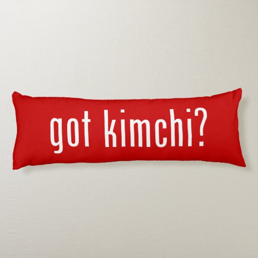 got Kimchi? Seitenschläferkissen (Rückseite)