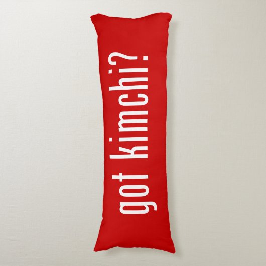 got Kimchi? Seitenschläferkissen (Vorderseite Vertikal)
