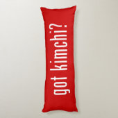 got Kimchi? Seitenschläferkissen (Rückseite (Vertikal))