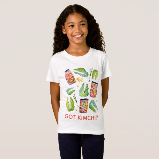 GOT Kimchi? Spicy Fun Watercolor T-Shirt (Vorne ganz)