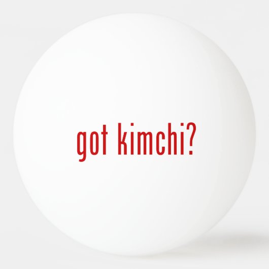 got kimchi? tischtennisball (Rückseite)