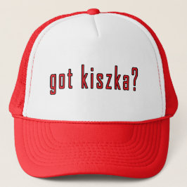 got Kiszka? Truckerkappe