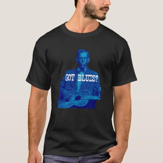 Got Kleid der Blues (Charlie Patton) T-Shirt (Vorderseite)