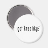 got knedliky? magnet (Vorderseite/Rückseite)
