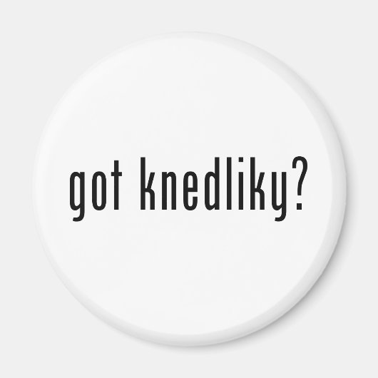 got knedliky? magnet (Vorne)