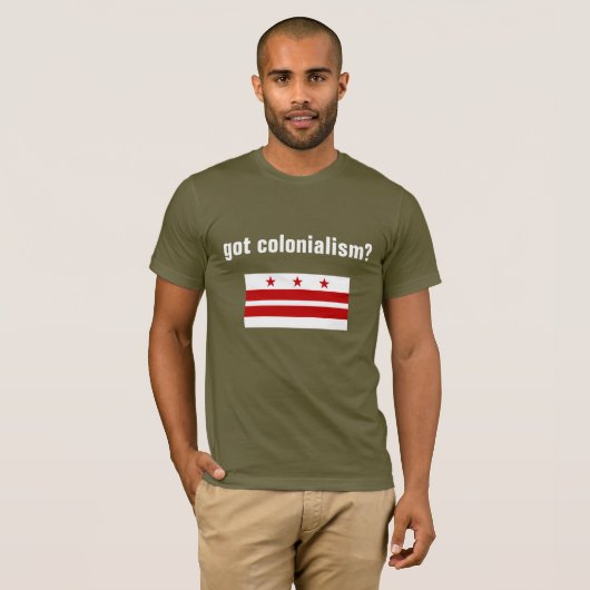 got Kolonialismus T - Shirt (Vorne ganz)