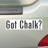 Got Kreide? Autoaufkleber (Auf Auto)