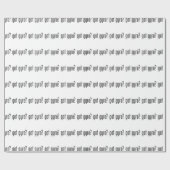 got Kreisel Geschenkpapier (Flach)