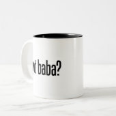 got Kuchen Zweifarbige Tasse (Vorderseite Links)