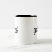 got Kuchen Zweifarbige Tasse (Mittel)