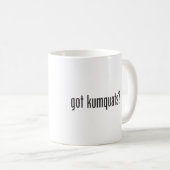 got Kumquats Kaffeetasse (VorderseiteRechts)