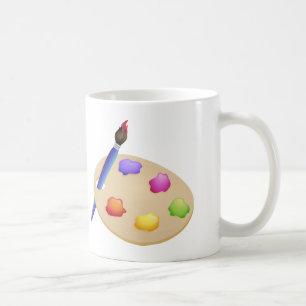 Got KUNST?  Malen Sie Palettenkaffee-Tasse Kaffeetasse
