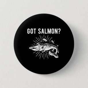 Got Lachs Lachs Fisch Lachs Fischer Button
