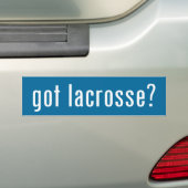 got Lacrosse? Autoaufkleber (Auf Auto)