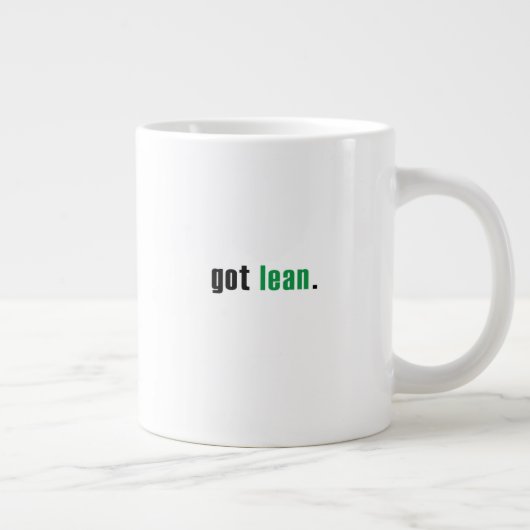 Got-Lean-Cup Jumbo-Tasse (Rechts)