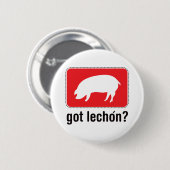 Got Lechon - Rot Button (Vorne & Hinten)