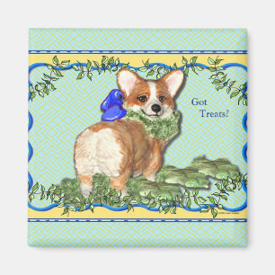 "Got Leckereien?"  Corgi-Magnet Magnet