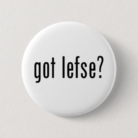 got lefse? Knopf Button (Vorderseite)