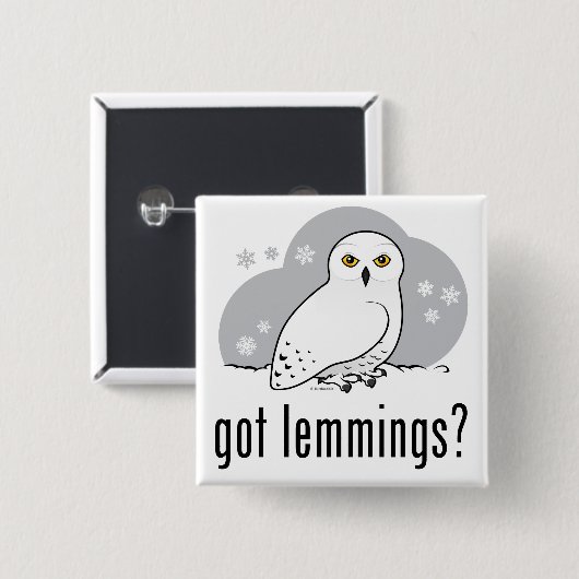 got Lemminge? Button (Vorne & Hinten)