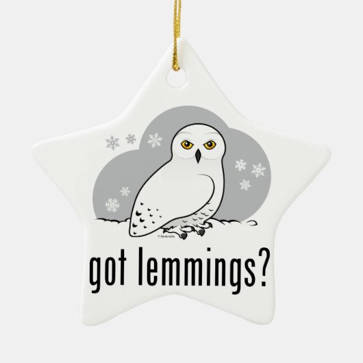 got Lemminge? Keramikornament (Vorne)