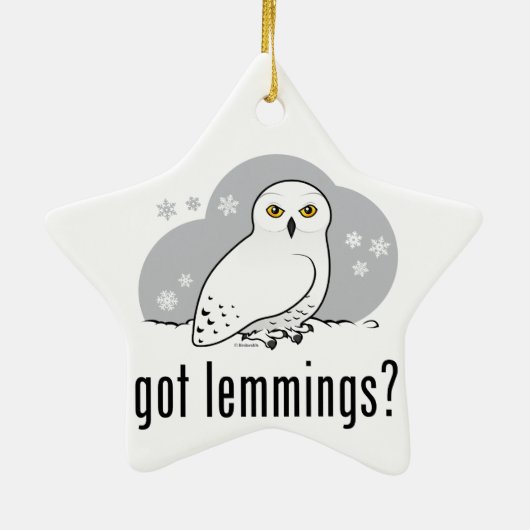got Lemminge? Keramikornament (Hinten)