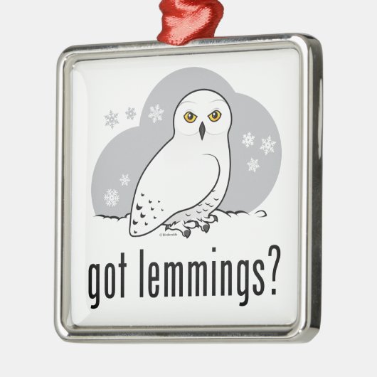 got Lemminge? Ornament Aus Metall (Links)