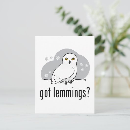 got Lemminge? Postkarte (Stehend Vorderseite)